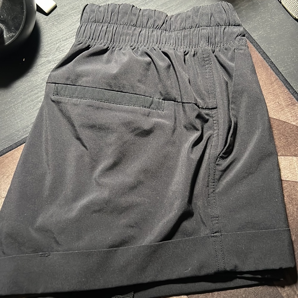 Black Lululemon Drawstring Shorts - image 4
